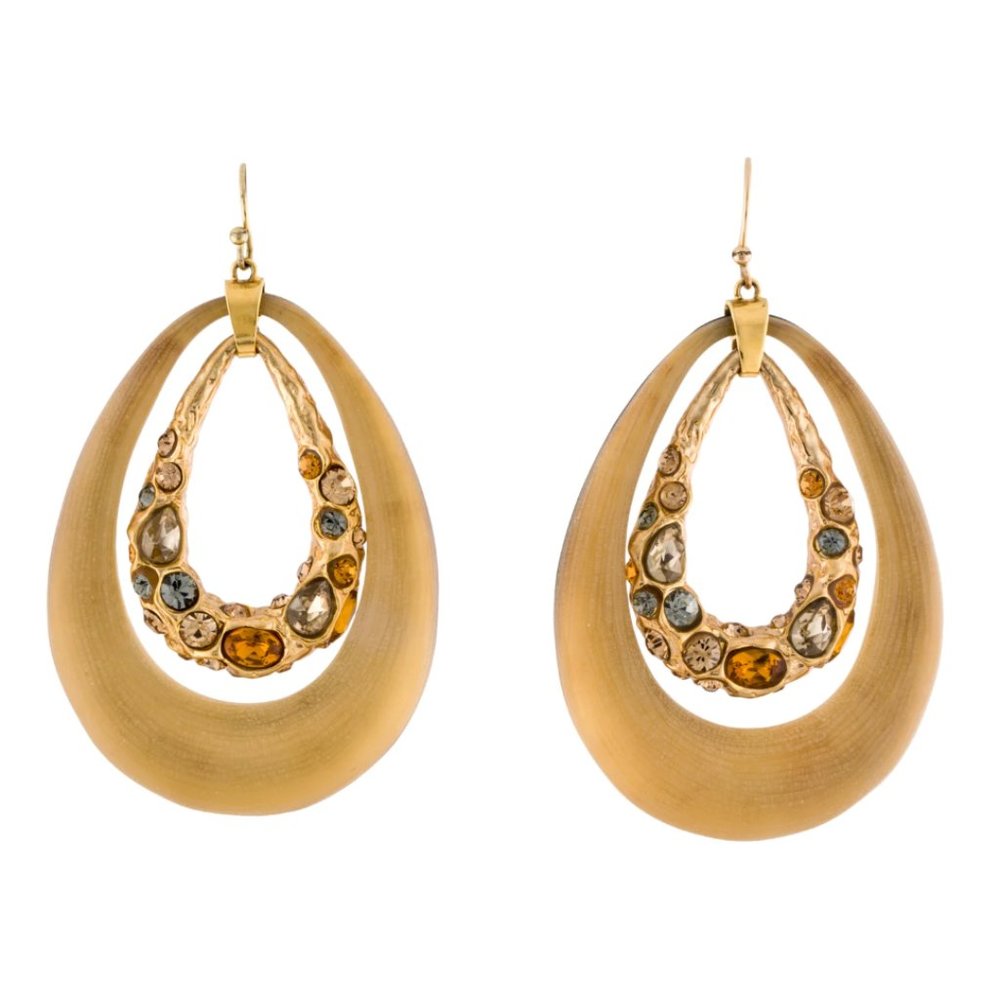 Alexis Bittar | Lucite & Crystal Drop Earrings